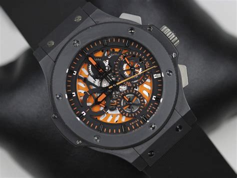 hublot orange watch|hublot watches men gold.